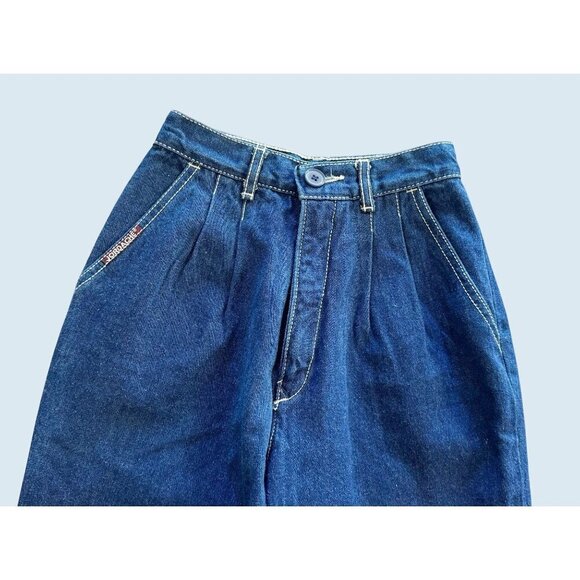 Vintage JORDACHE Hi Rise Mom Jeans 1980s Size 00 - Picture 3 of 7